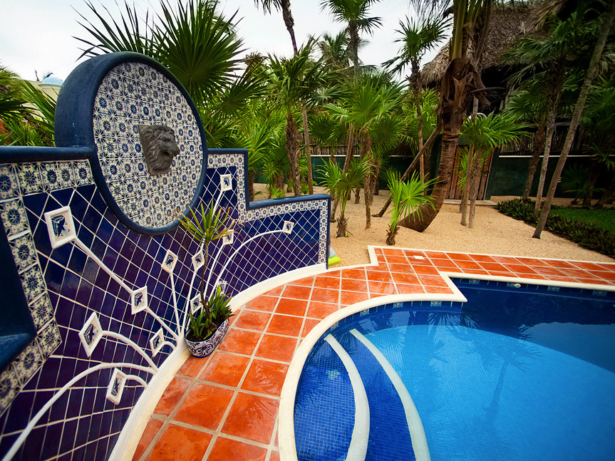 Casa Perla pool detail